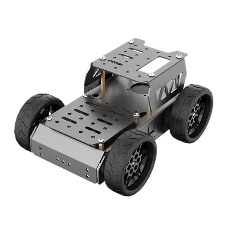 Arduino Robot - Czterokołowy wózek elektryczny z aluminiową ramą