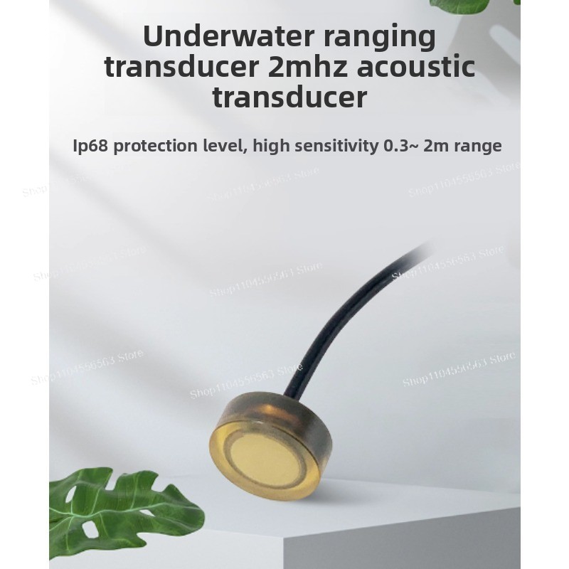 Ultrasonic Distance Sensor - DYW-LS-03A 2MHz Podwodny ultradźwiękowy czujnik odległości