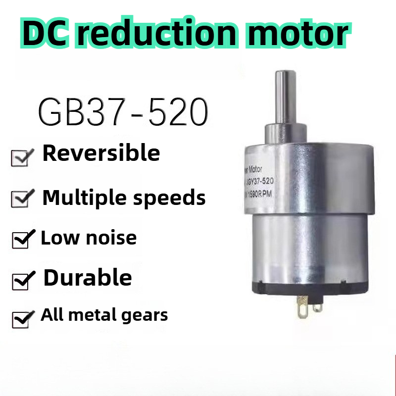 Dc Motor - Silnik z przekładnią 12V/24V DC, 7RPM