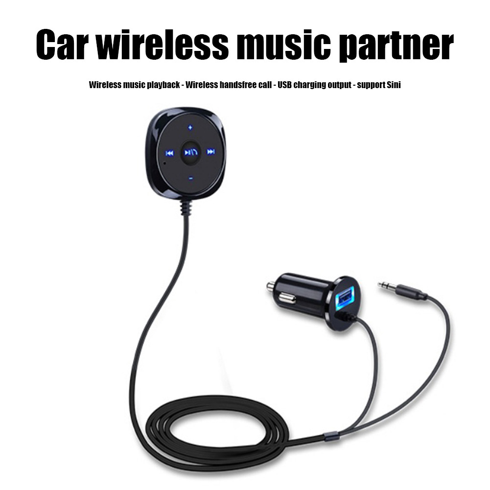 Robot Bluetooth Car - Zestaw głośnomówiący zestaw samochodowy kompatybilny z