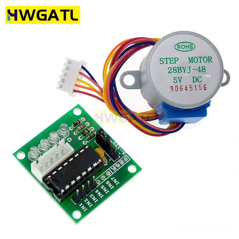 Uln2003 Driver - HWGATL 5V 4-fazowy 28BYJ-48 DC Gear