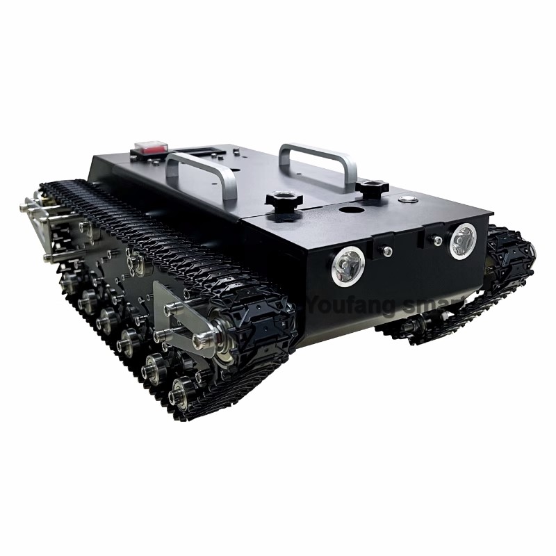 Tracked Robot Chassis - 30kg Obciążenie RC Tank Chassis Metal