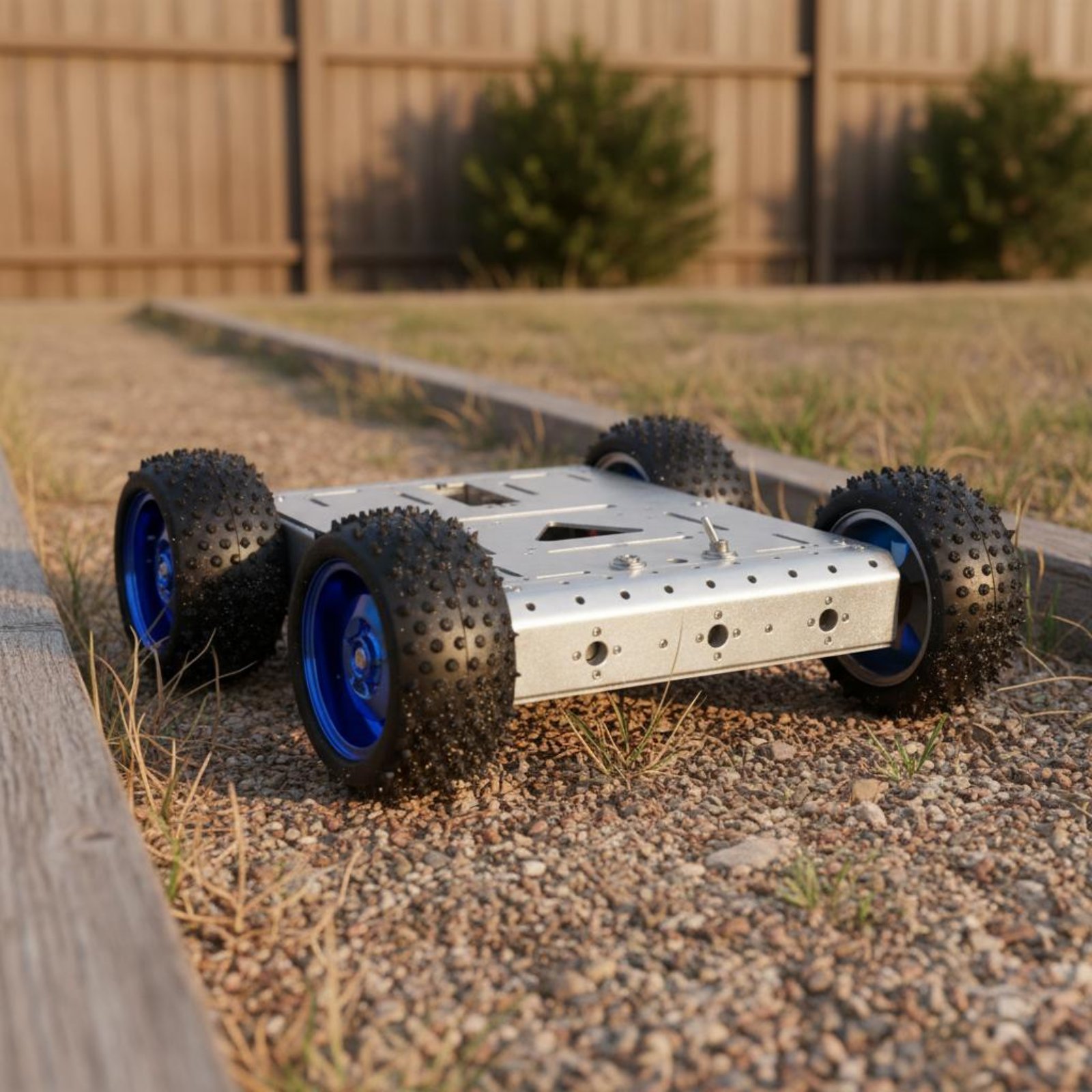 Robot Wheel - Podwozie inteligentnego samochodu 4WD, udźwig 1.5KG,