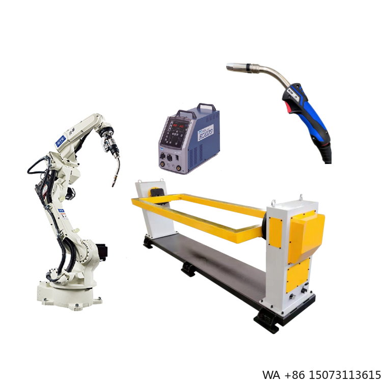 Robot Gripper - 6-osiowy robot spawalniczy z pozycjonerem spawalniczym,