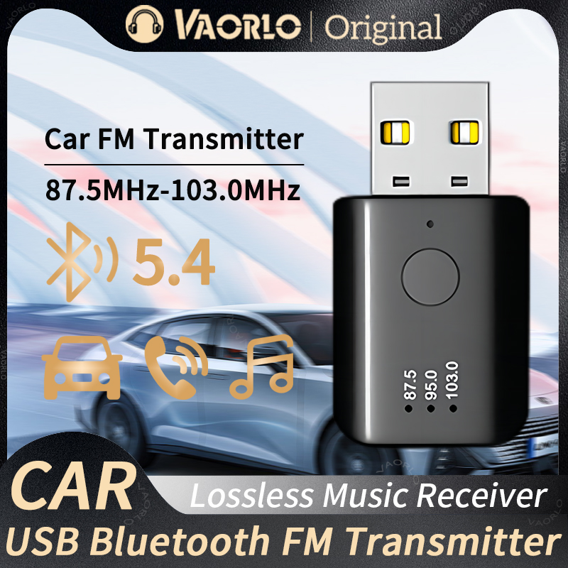 Robot Bluetooth Car - Nadajnik FM Bluetooth 5.4 z mikrofonem