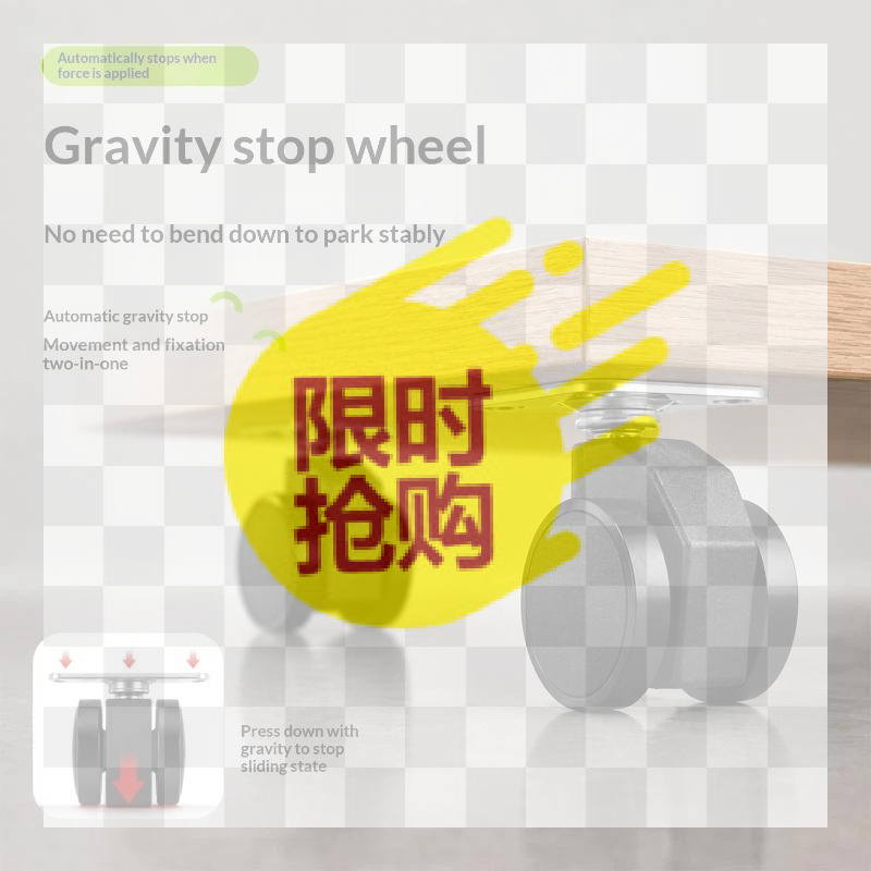 Caster Wheel - Kółka samoblokujące z funkcją automatycznego blokowania