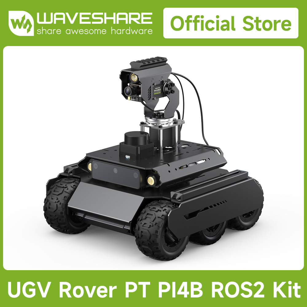Robot Wheel - Waveshare Rover ROS 2 Robot AI