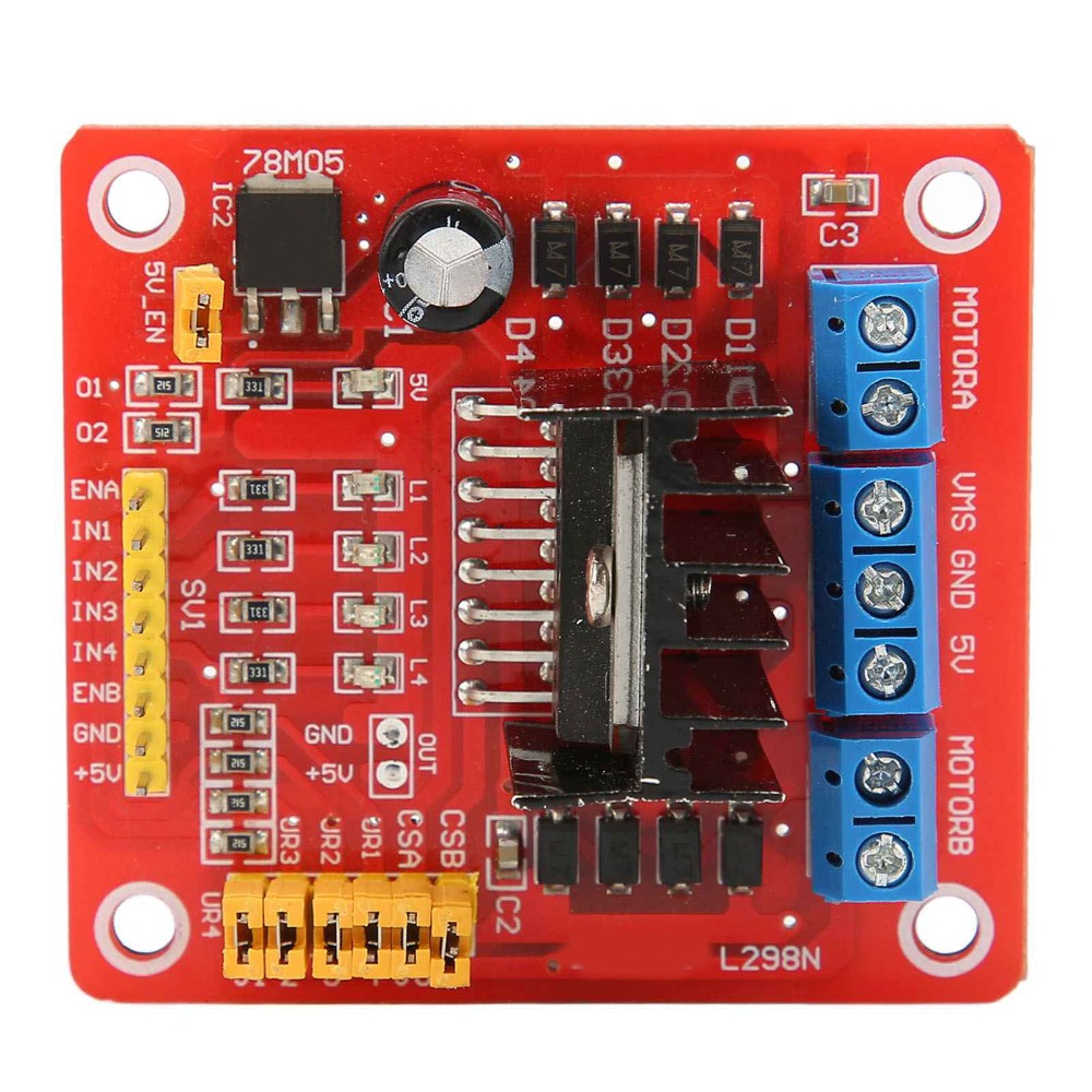 L298N Module - Moduł sterownika silnika krokowego L298N 5V-35V