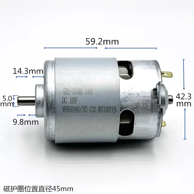 Silnik prądu stałego 18V RS-75 – Dc Motor recenzja i cena