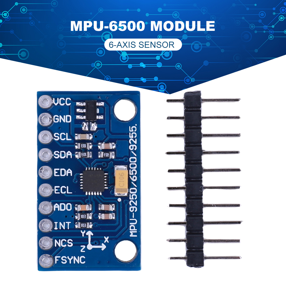 MPU6500 6-osiowy żyroskop akce – Accelerometer Mpu6050 recenzja i cena