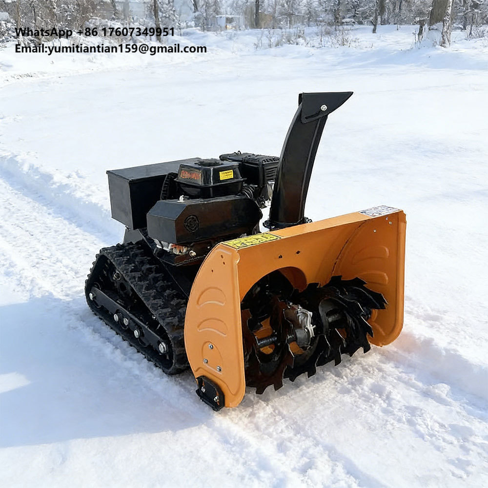 Samobieżna odśnieżarka zdalnie – Robot Track recenzja i cena