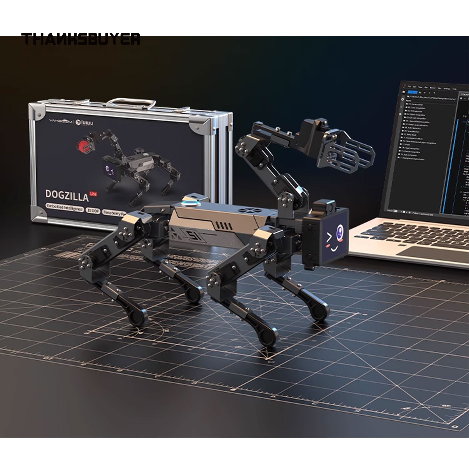 DOGZILLA-Lite 15DOF AI Bionicz – Robot Arm Metal recenzja i cena