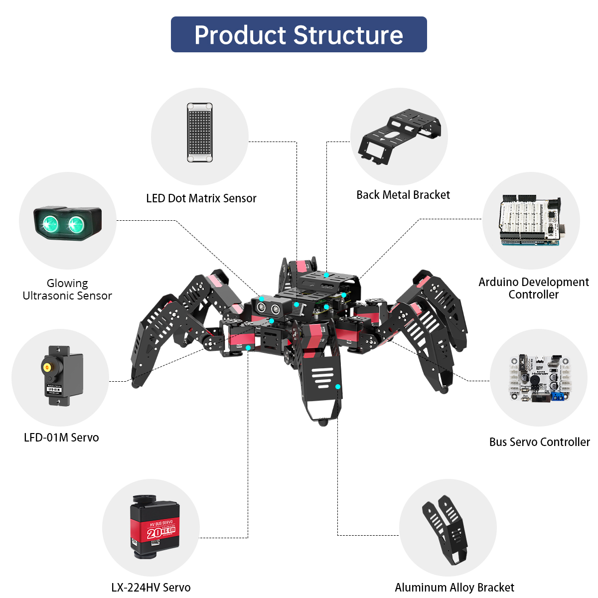 Hiwonder Spiderbot Programowal – Robotics Kit recenzja i cena