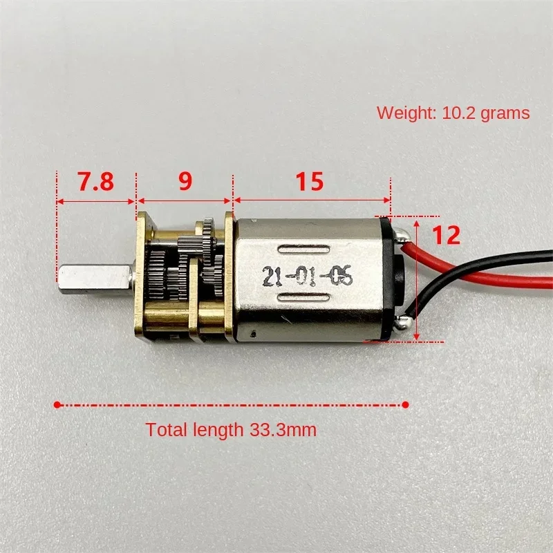 Silnik przekładniowy N20 DC 3V – Dc Motor recenzja i cena
