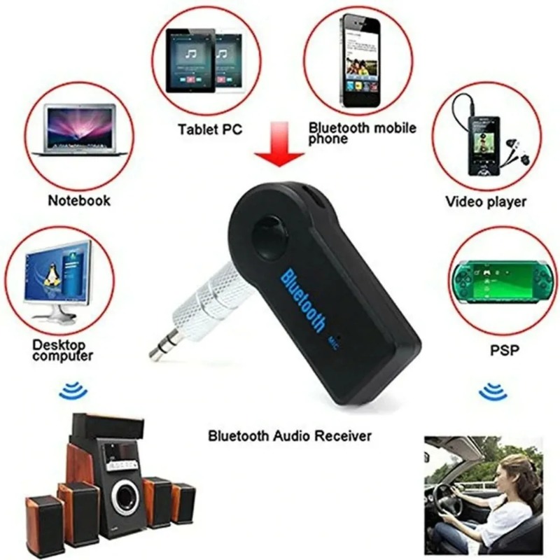 Adapter 2‑w‑1 Bluetooth 5.0 Be – Robot Bluetooth Car recenzja i cena