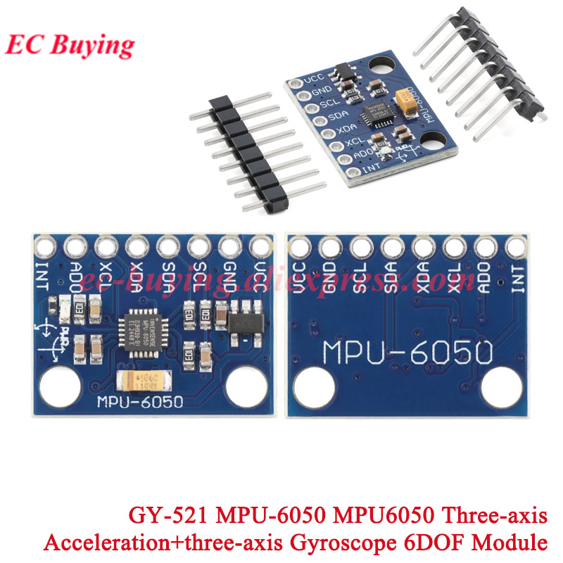 1-10 szt. GY-521 MPU-6050 MPU6 – Accelerometer Mpu6050 recenzja i cena