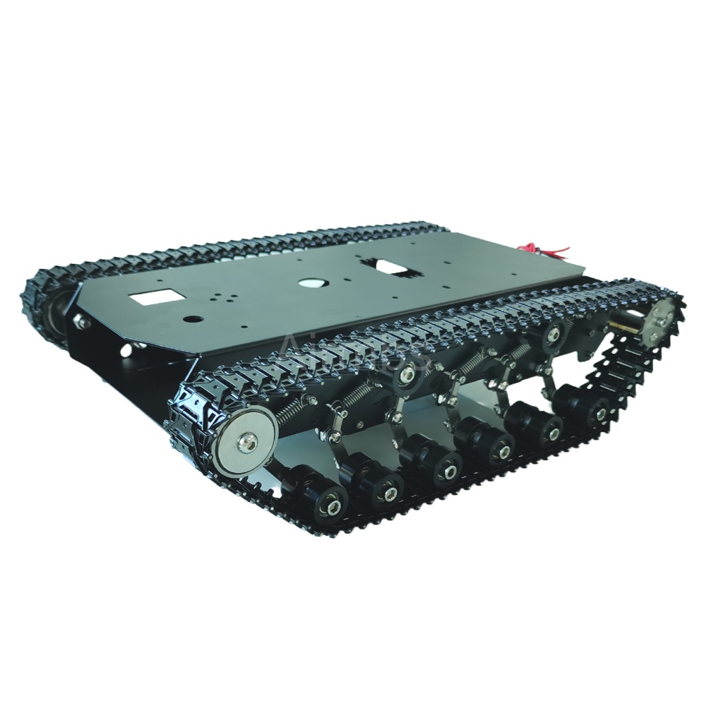 Podwozie gąsienicowe do robota – Tracked Robot Chassis recenzja i cena