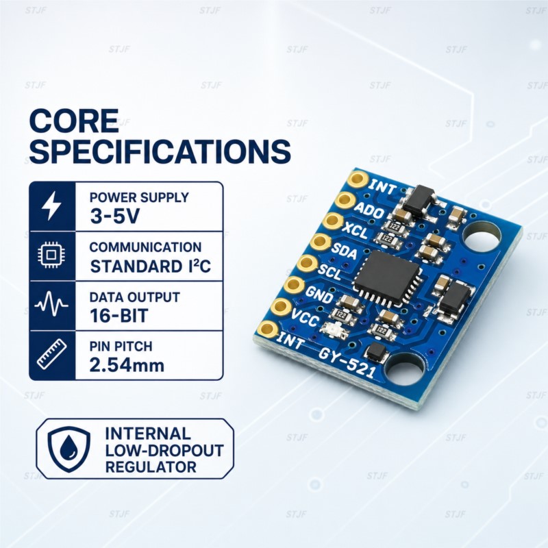 1 SZT./ZESTAW GY-521 MPU-6050  – Accelerometer Mpu6050 recenzja i cena