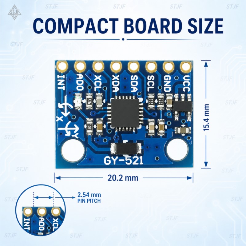 1 SZT./ZESTAW GY-521 MPU-6050  – Accelerometer Mpu6050 recenzja i cena