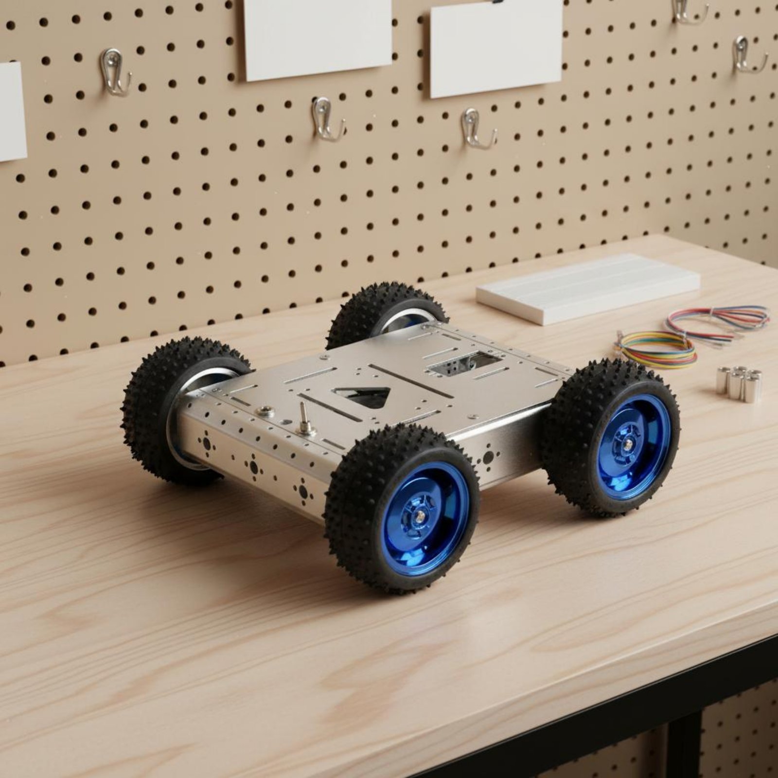 Podwozie inteligentnego samoch – Robot Wheel recenzja i cena