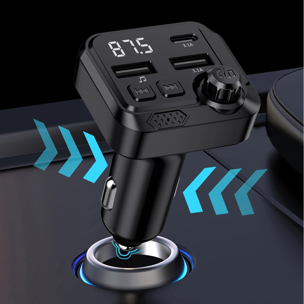 Transmiter FM Bluetooth do sam – Robot Bluetooth Car recenzja i cena