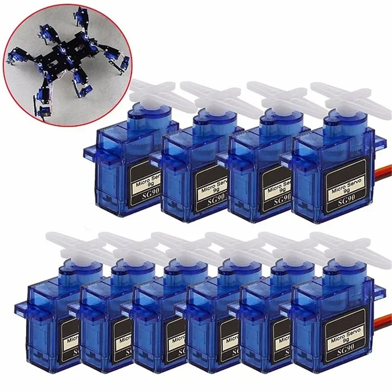 SG90 9G – miniaturowy serwomot – Micro Servo recenzja i cena