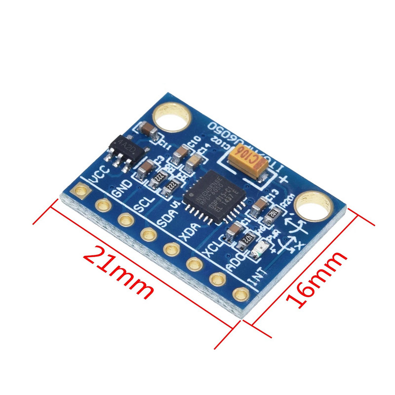 GY-521 MPU-6050 MPU6050 Moduł  – Accelerometer Mpu6050 recenzja i cena