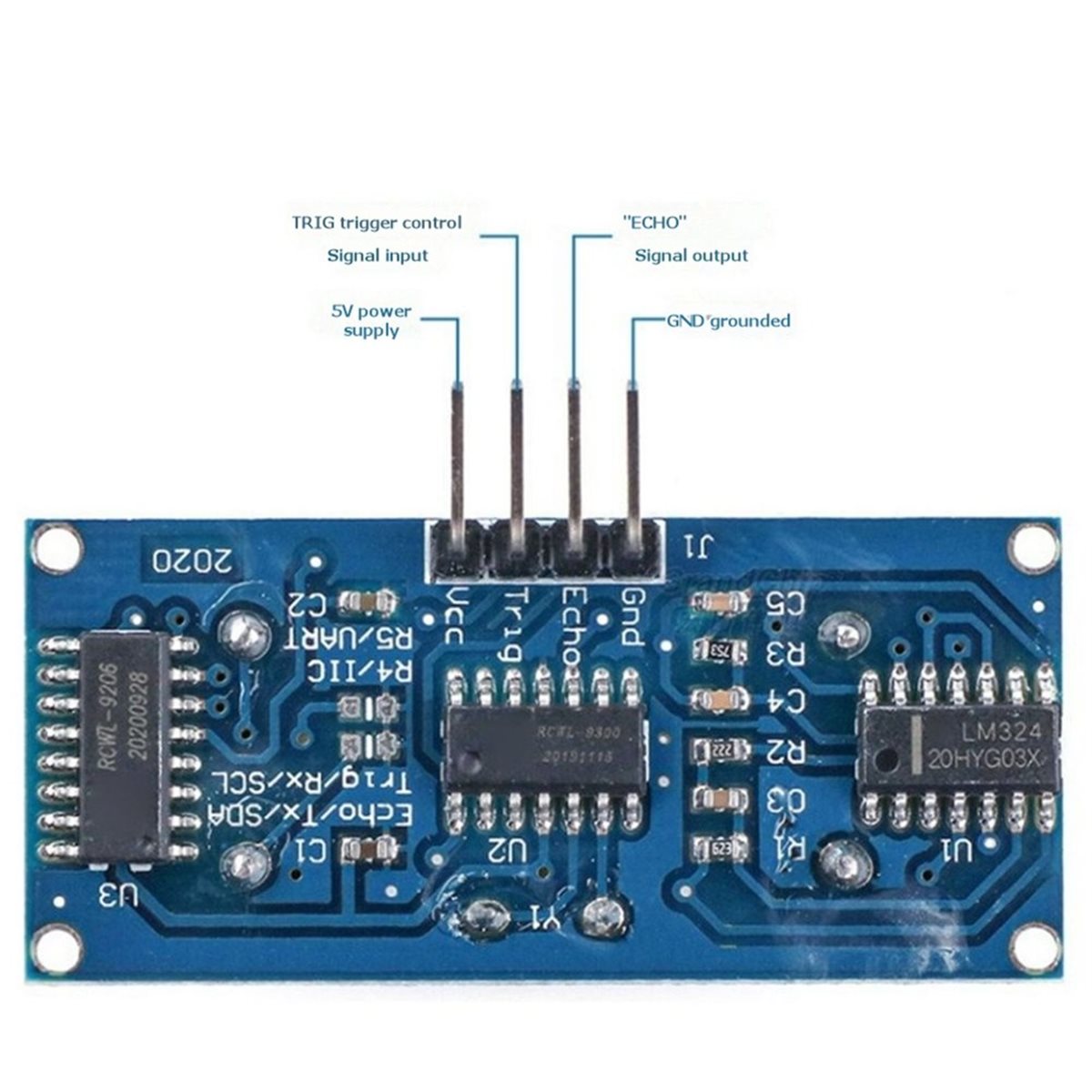 6 SZT. Moduł Czujnika Ultradźw – Ultrasonic Distance Sensor recenzja i cena