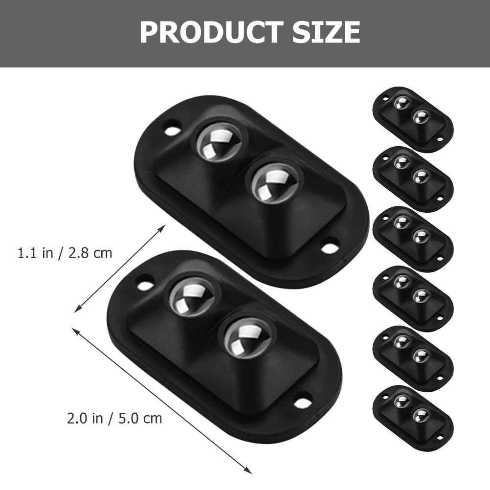 8 szt. Mini uniwersalne kółka  – Caster Wheel recenzja i cena