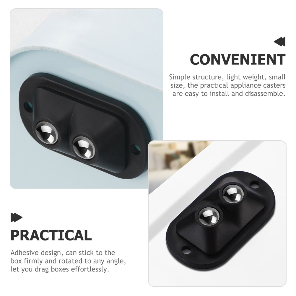 8 szt. Mini uniwersalne kółka  – Caster Wheel recenzja i cena