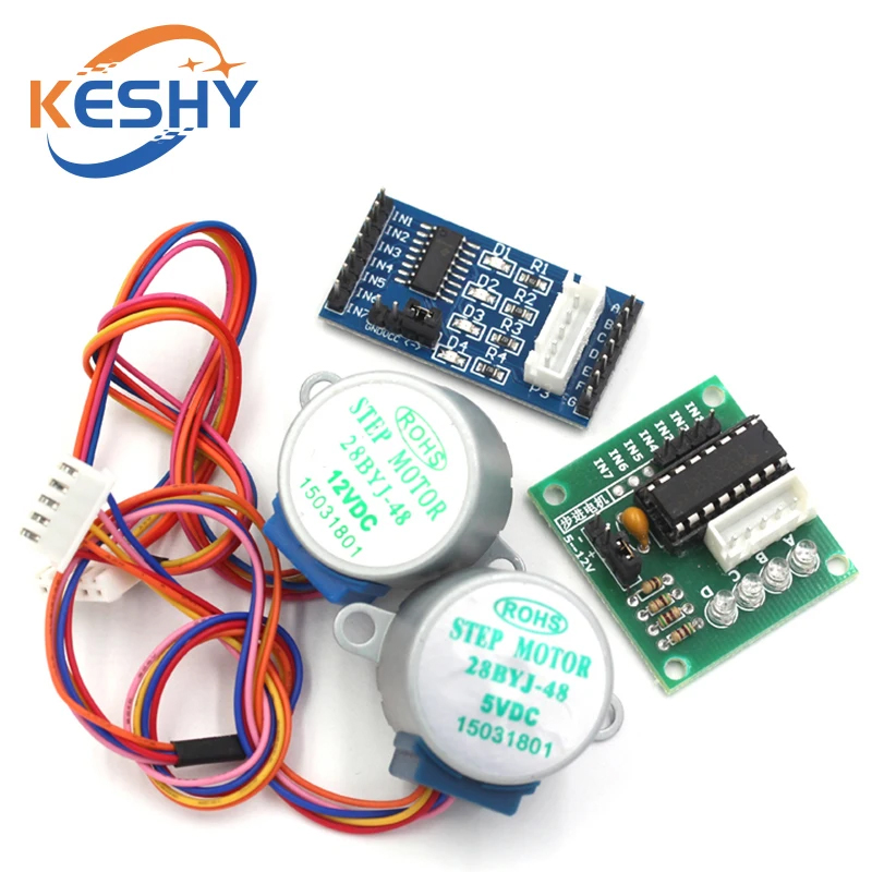 5V 4-fazowy 28BYJ-48 DC Gear S – Uln2003 Driver recenzja i cena