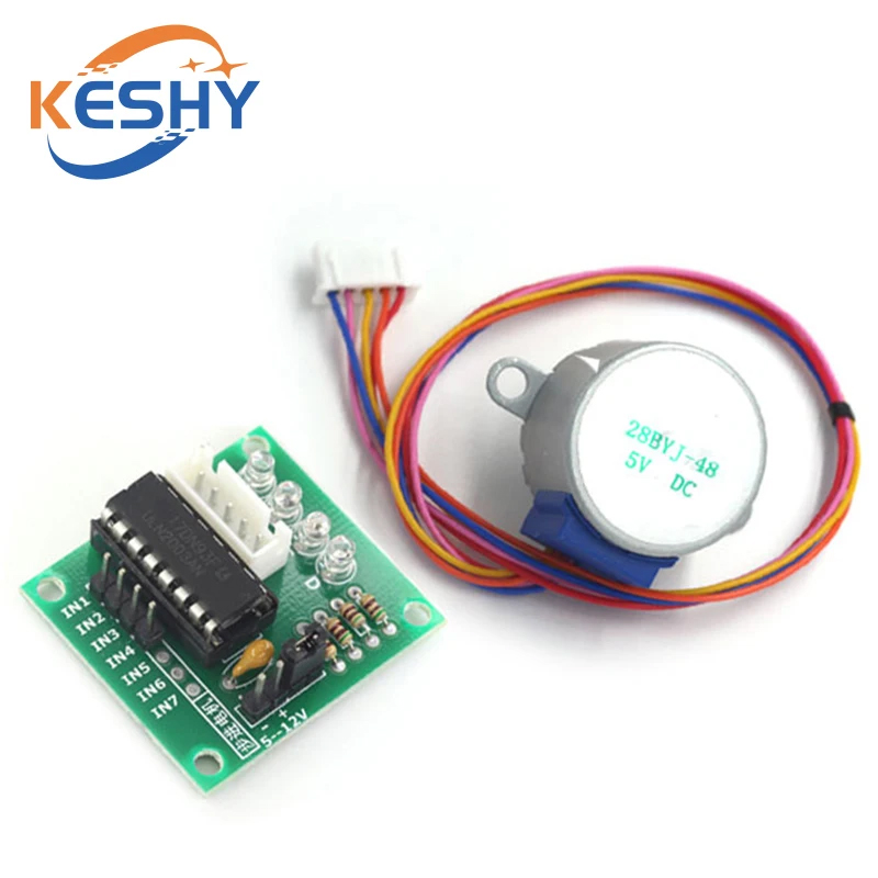 5V 4-fazowy 28BYJ-48 DC Gear S – Uln2003 Driver recenzja i cena