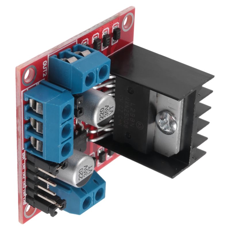 Moduł AED7-L298N, dwukanałowy  – L298N Module recenzja i cena