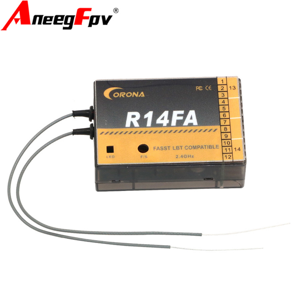 Odbiornik Corona R14FA 14-kana – Micro Servo recenzja i cena