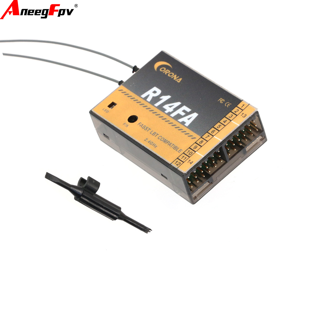 Odbiornik Corona R14FA 14-kana – Micro Servo recenzja i cena