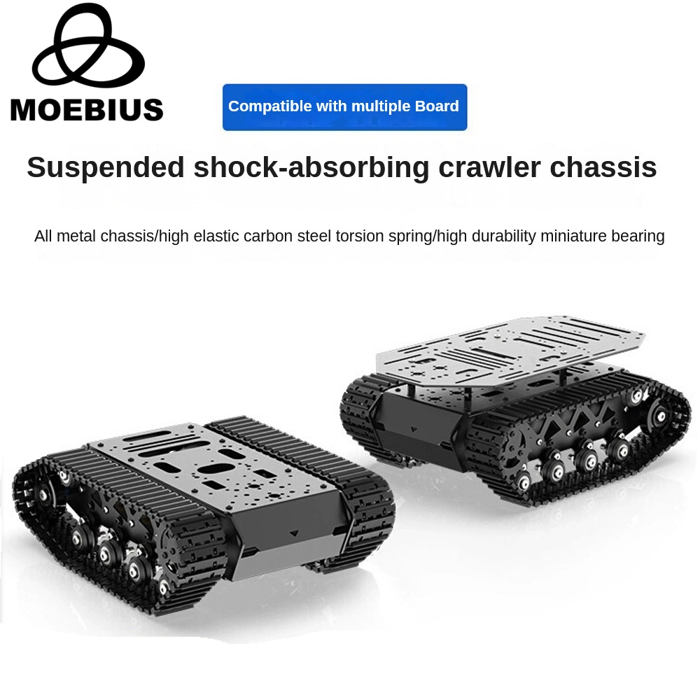 10KG ładunek metalowe podwozie – Tracked Robot Chassis recenzja i cena