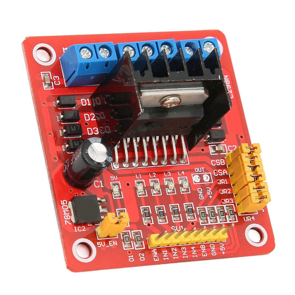 Moduł sterownika silnika kroko – L298N Module recenzja i cena