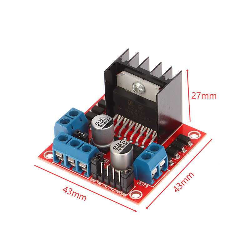 Sterownik silnika krokowego L2 – L298N Module recenzja i cena