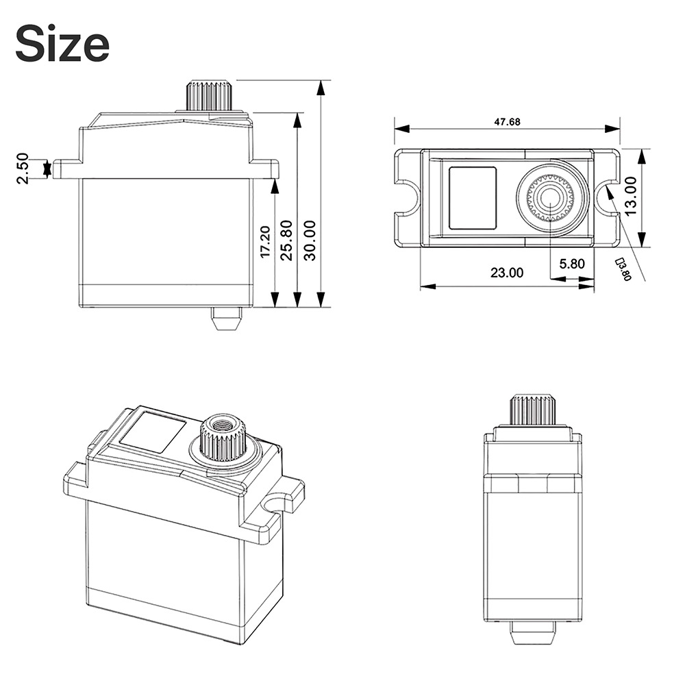 9imod 2065 7KG Cyfrowe Mikro S – Micro Servo recenzja i cena